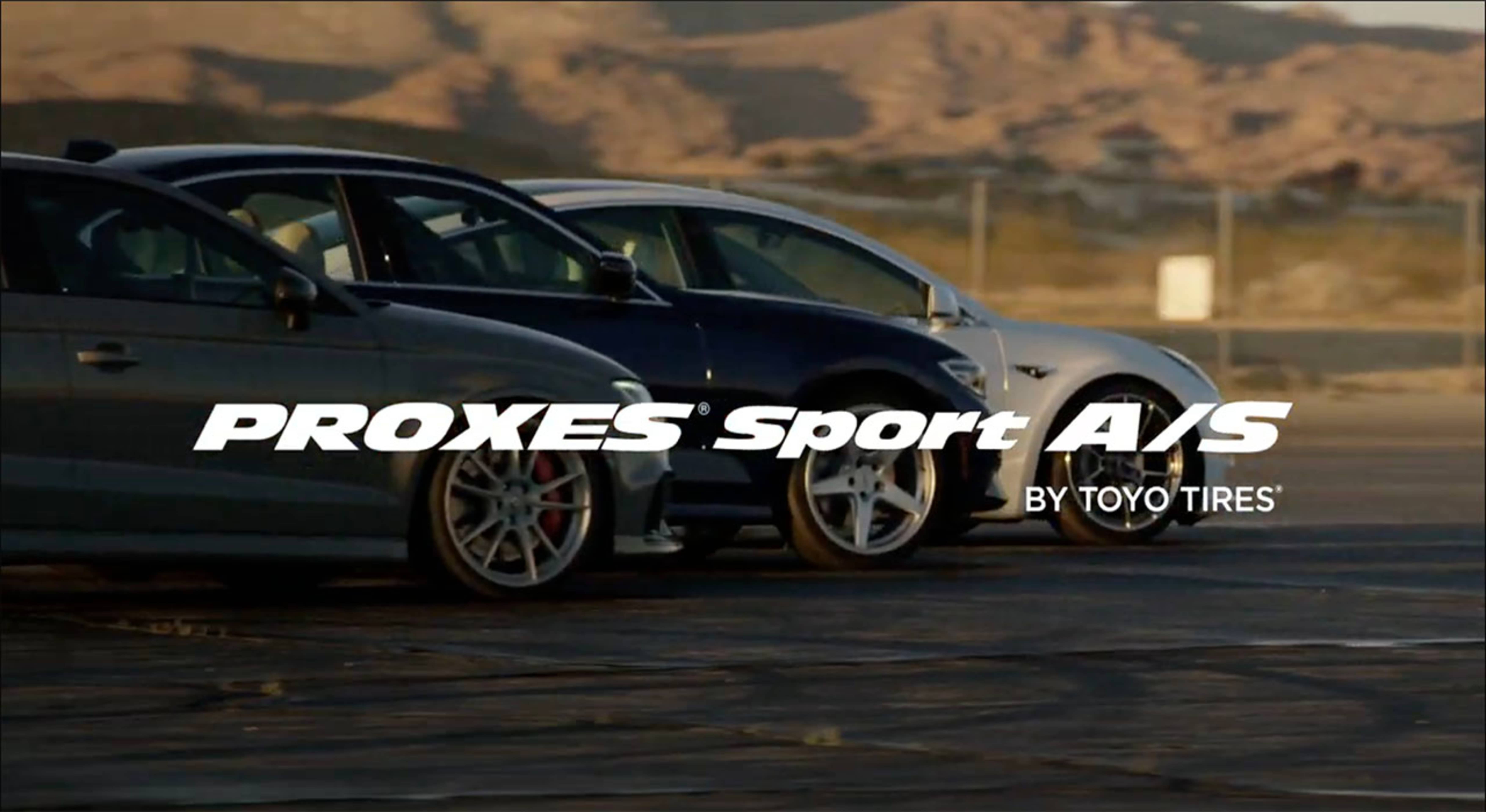Toyo Proxes Sport A/S tires