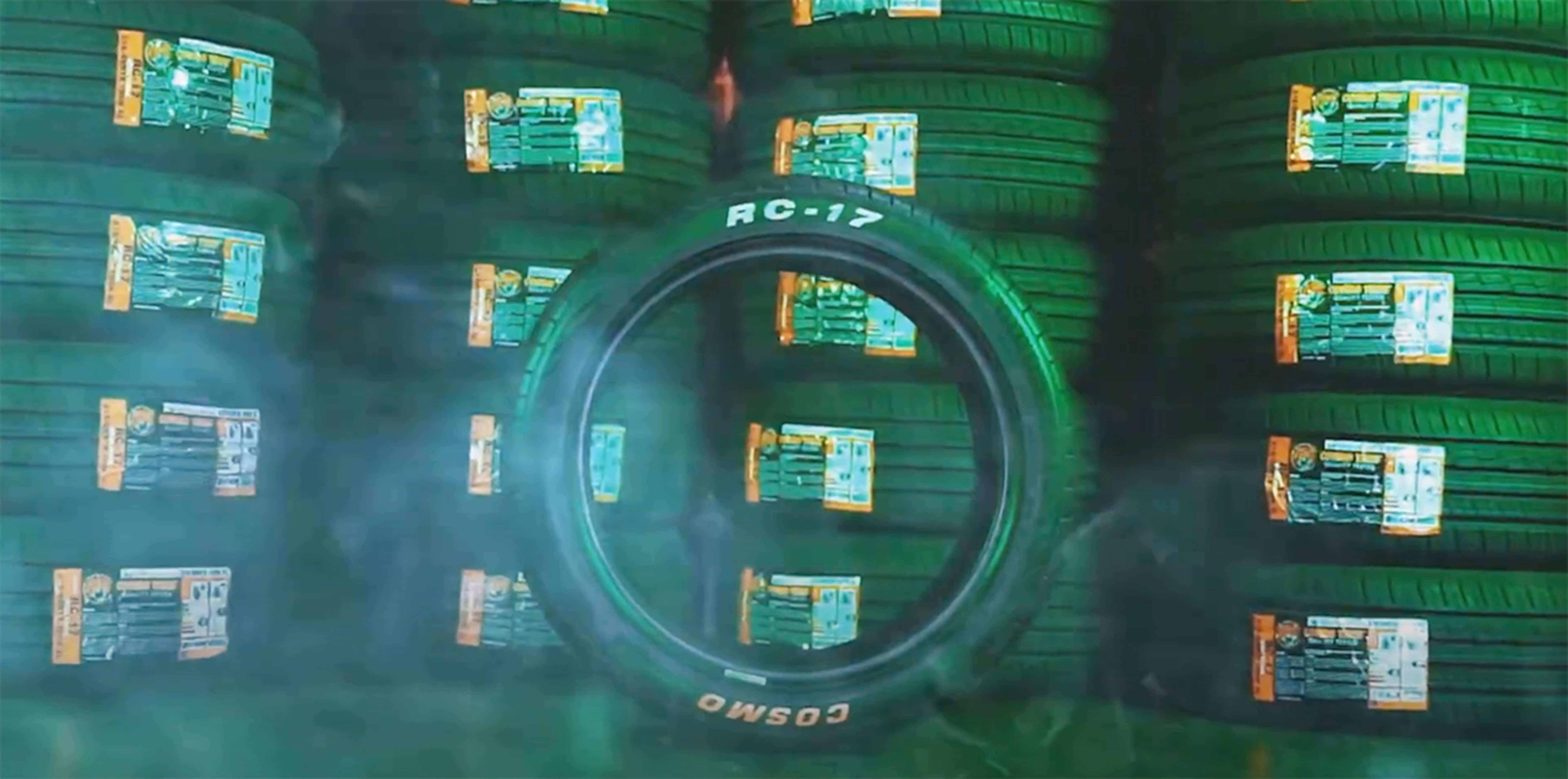 Cosmo RC17 tires