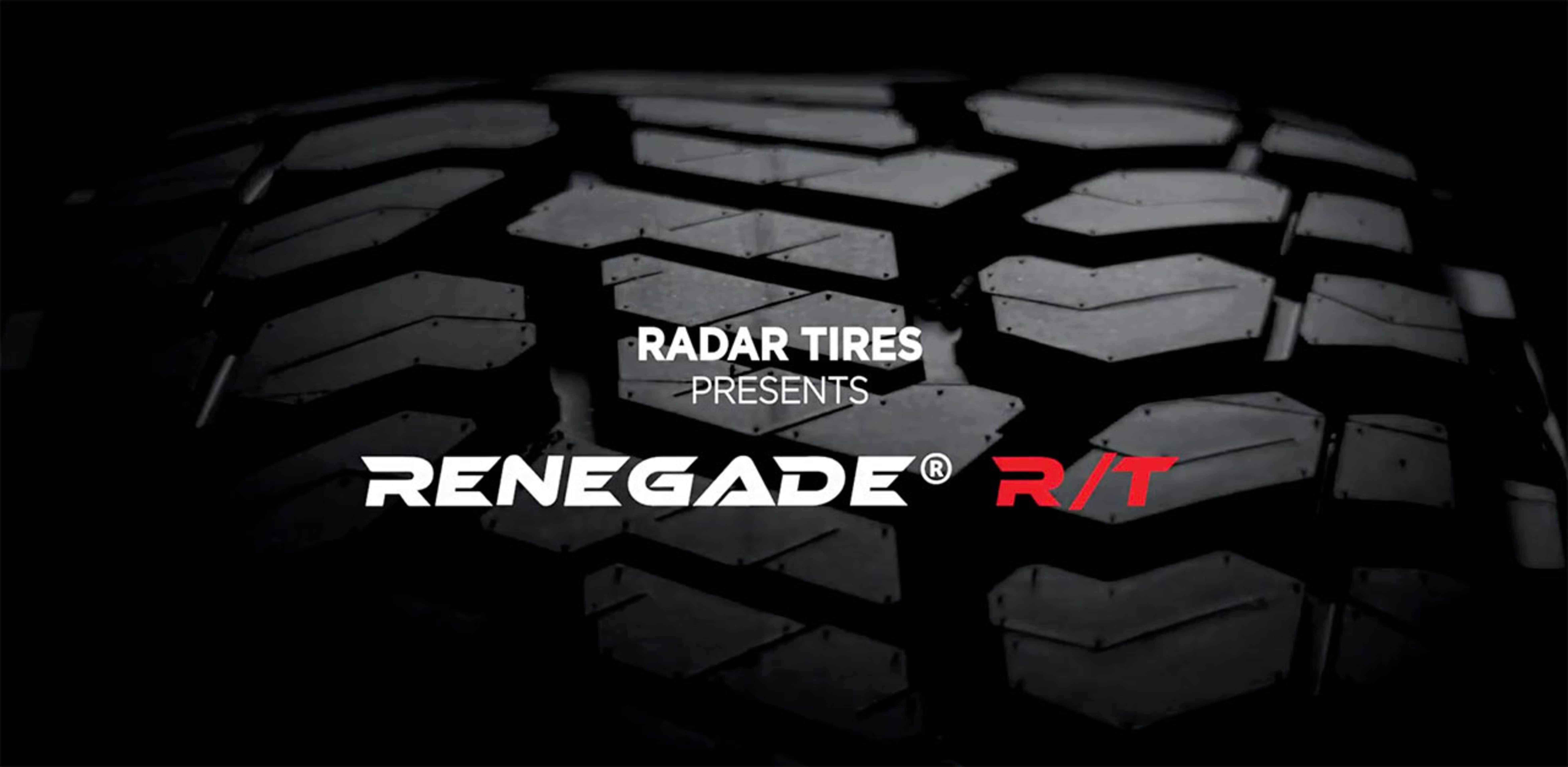 Radar Renegade R/T tires