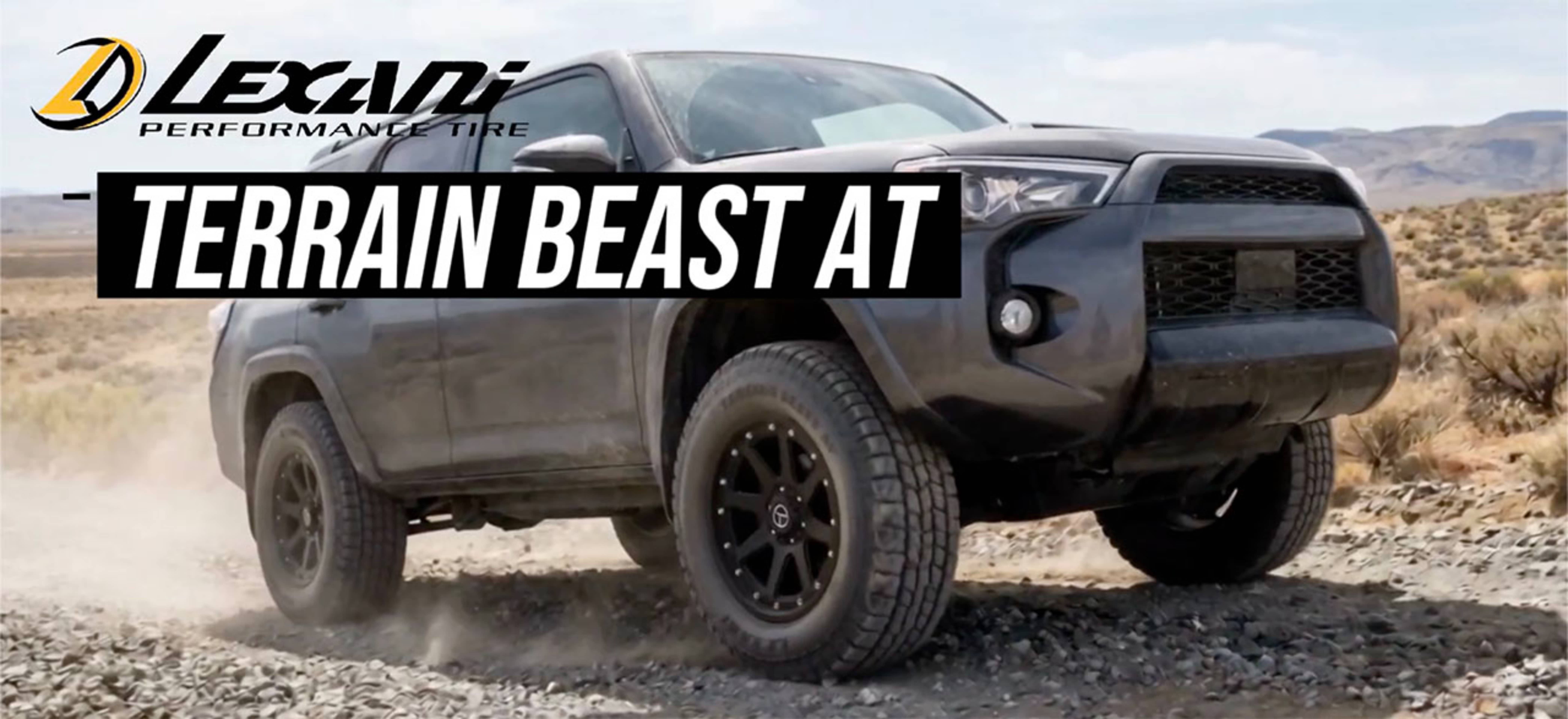 Lexani Terrain Beast AT tires