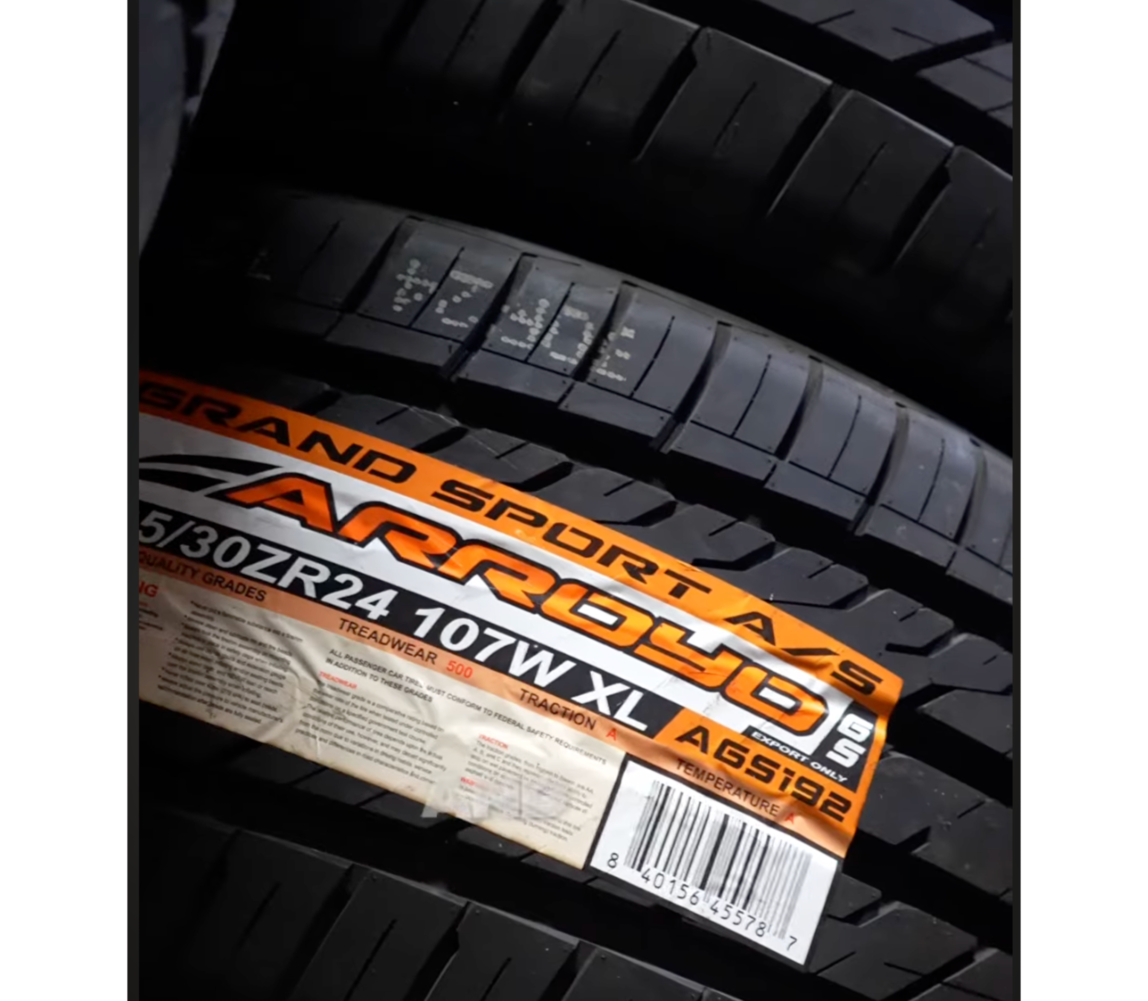 Arroyo Grand Sport A/S tires