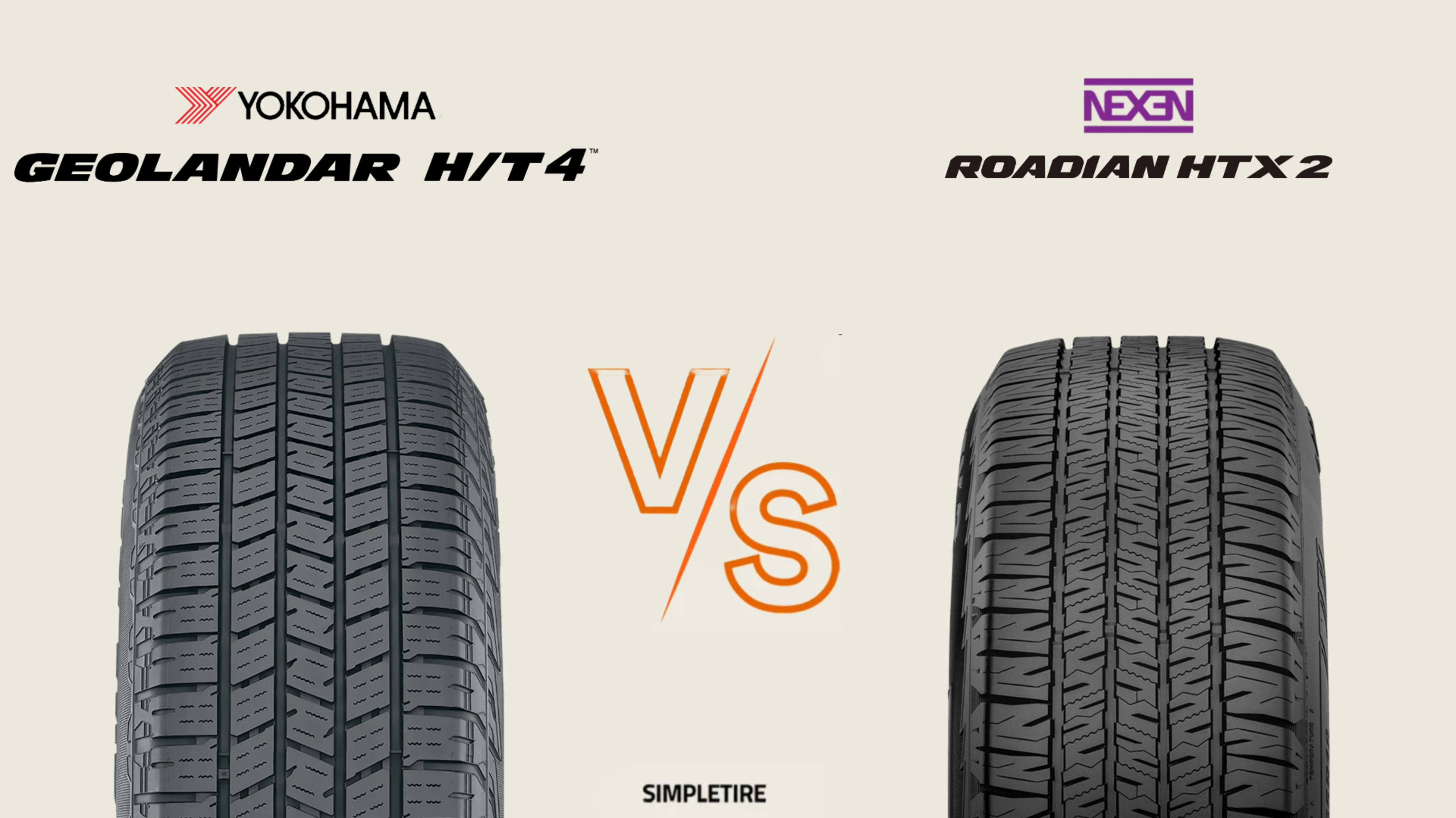 Yokohama Geolandar H/T4 vs Nexen Roadian HTX2 tires