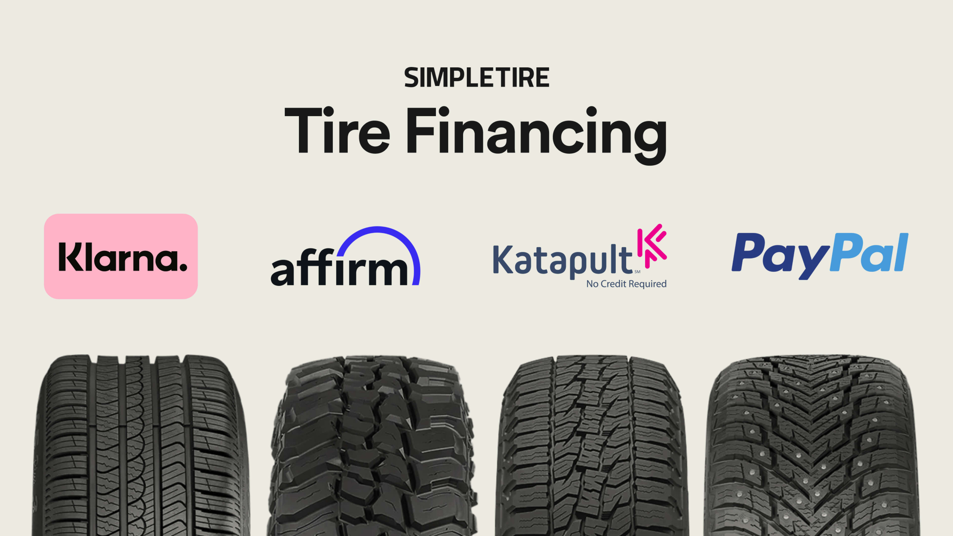 Tire Financing Buy Tires Now, Pay Later SimpleTire