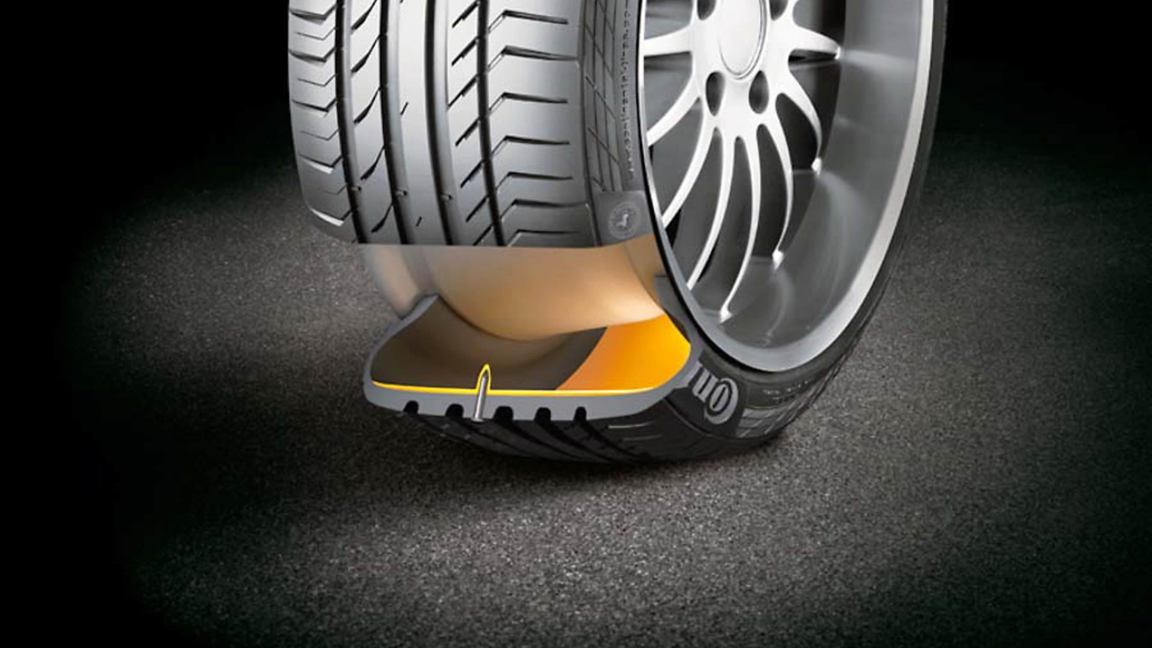 Continental Self-sealing tires