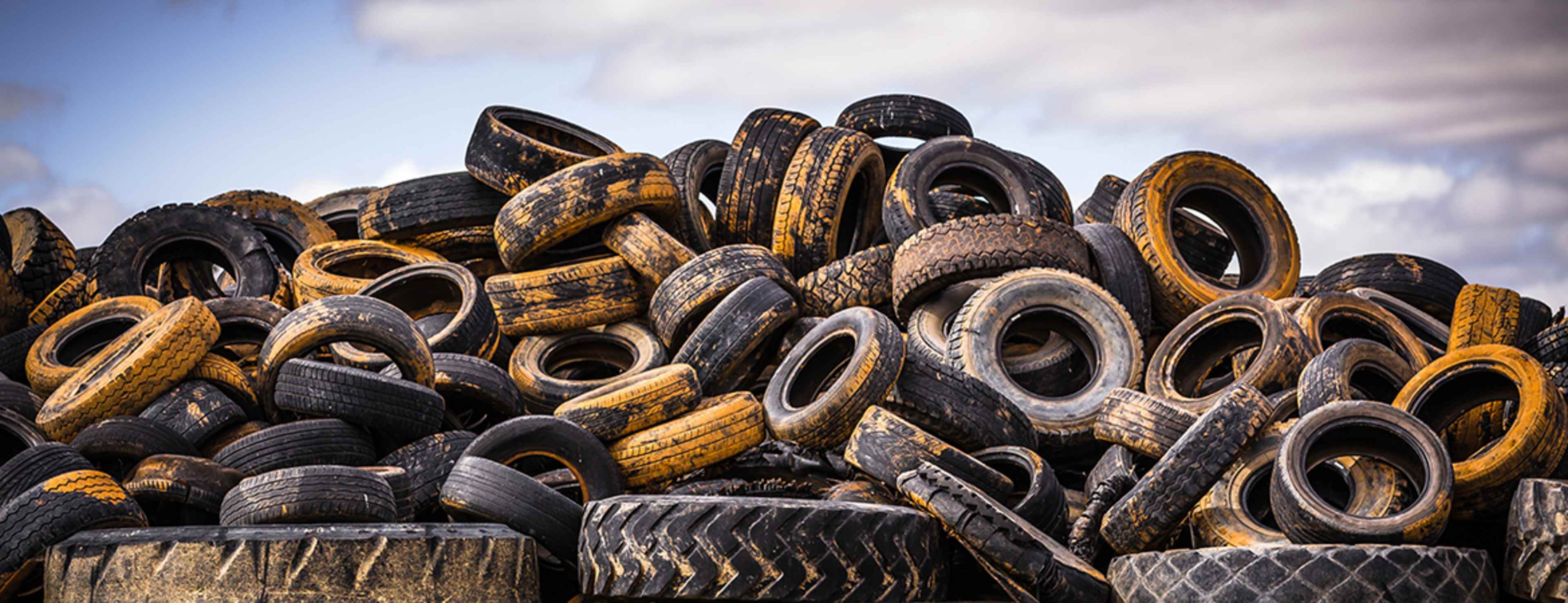 Recycled tires