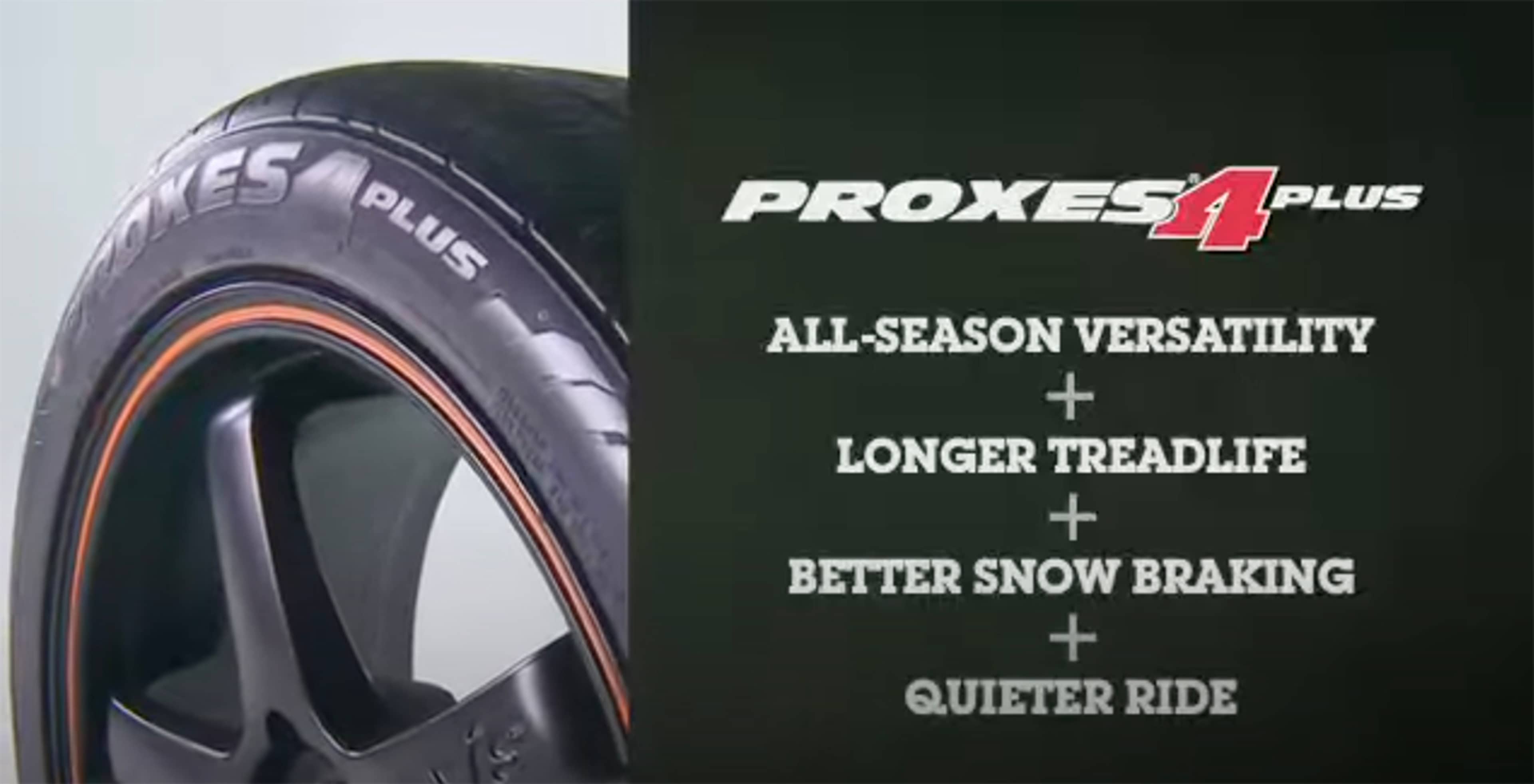 Toyo Proxes 4 Plus tires
