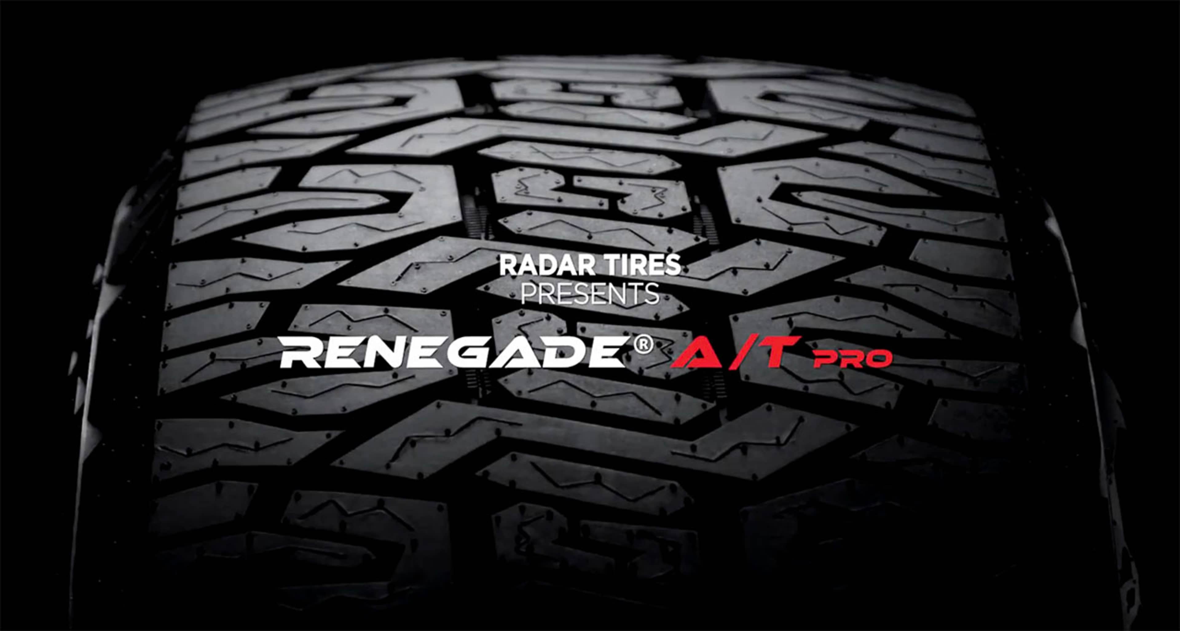 Radar Renegade A/T Pro tires