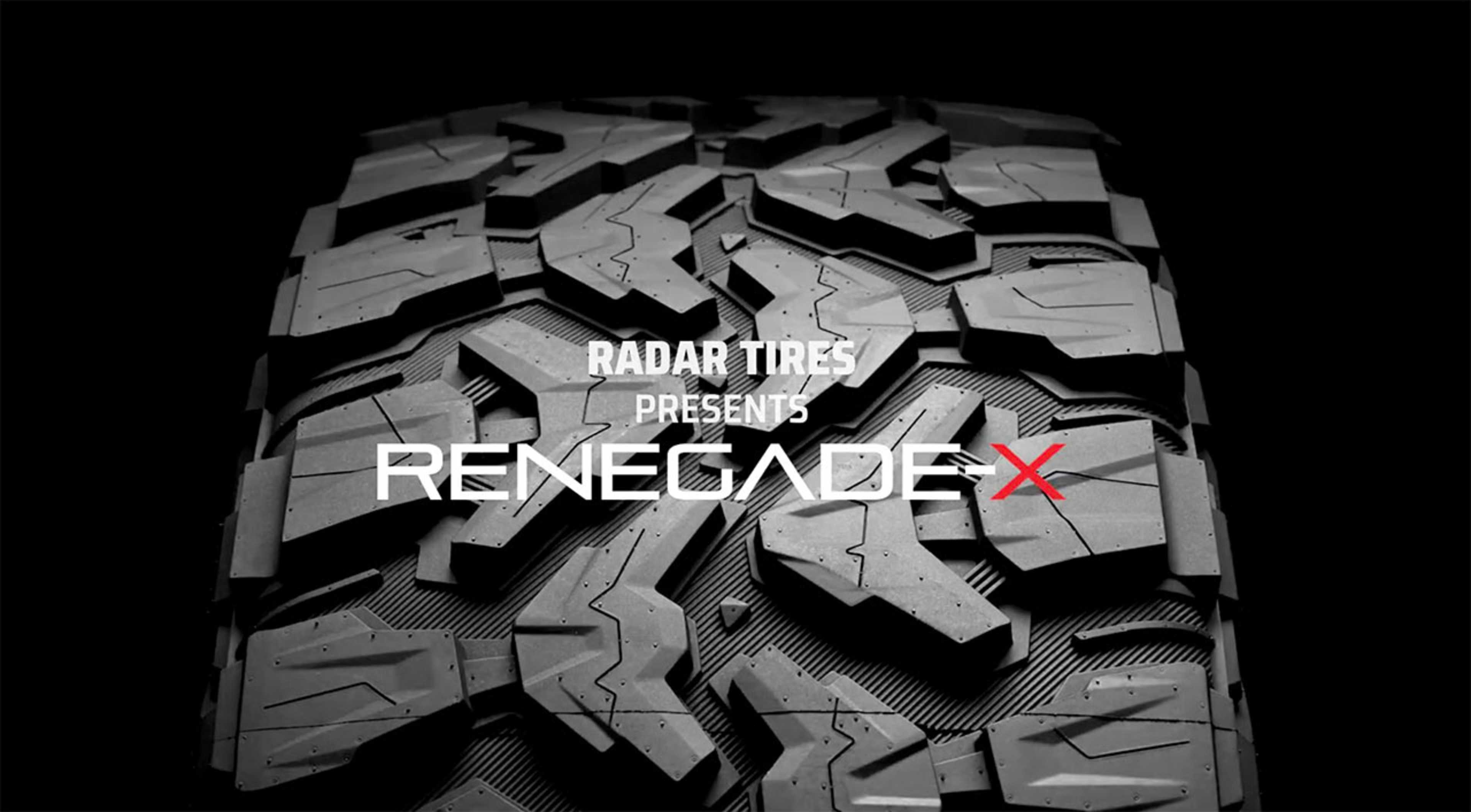 Radar Renegade X tires