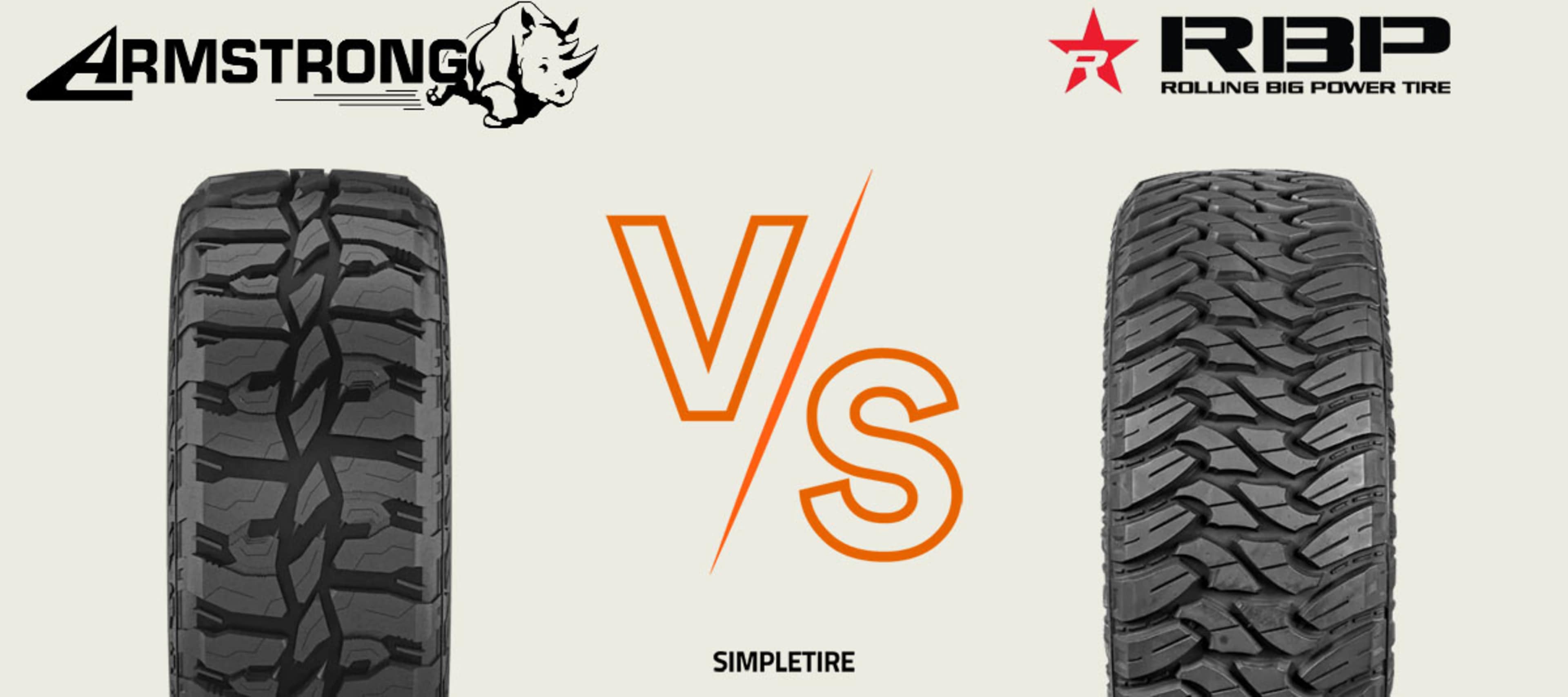 Armstrong Desert Dog MT vs RBP Repulsor M/T 3 tires