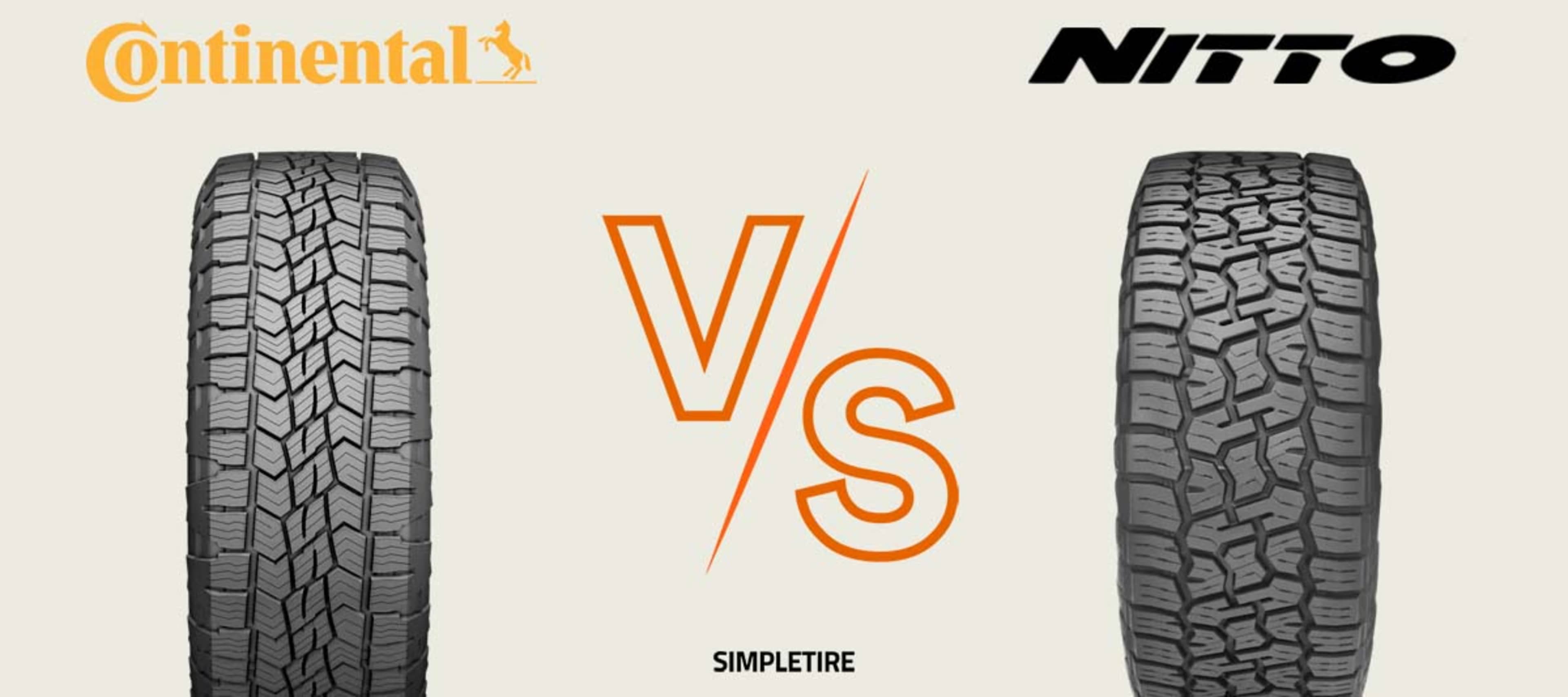 Continental TerrainContact A/T 2 vs Nitto Terra Grappler G3 tires