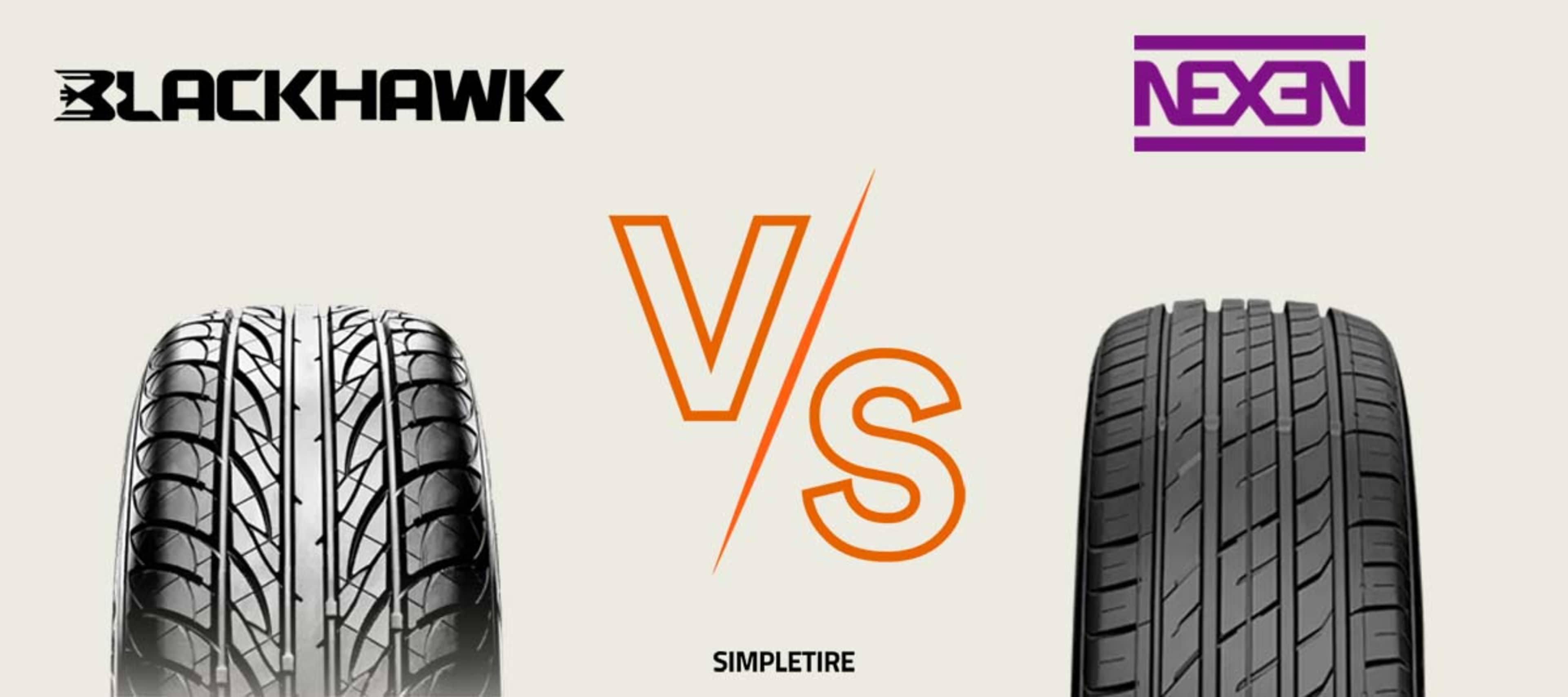 BlackHawk Street-H HU01 vs Nexen N Fera SU1 tires