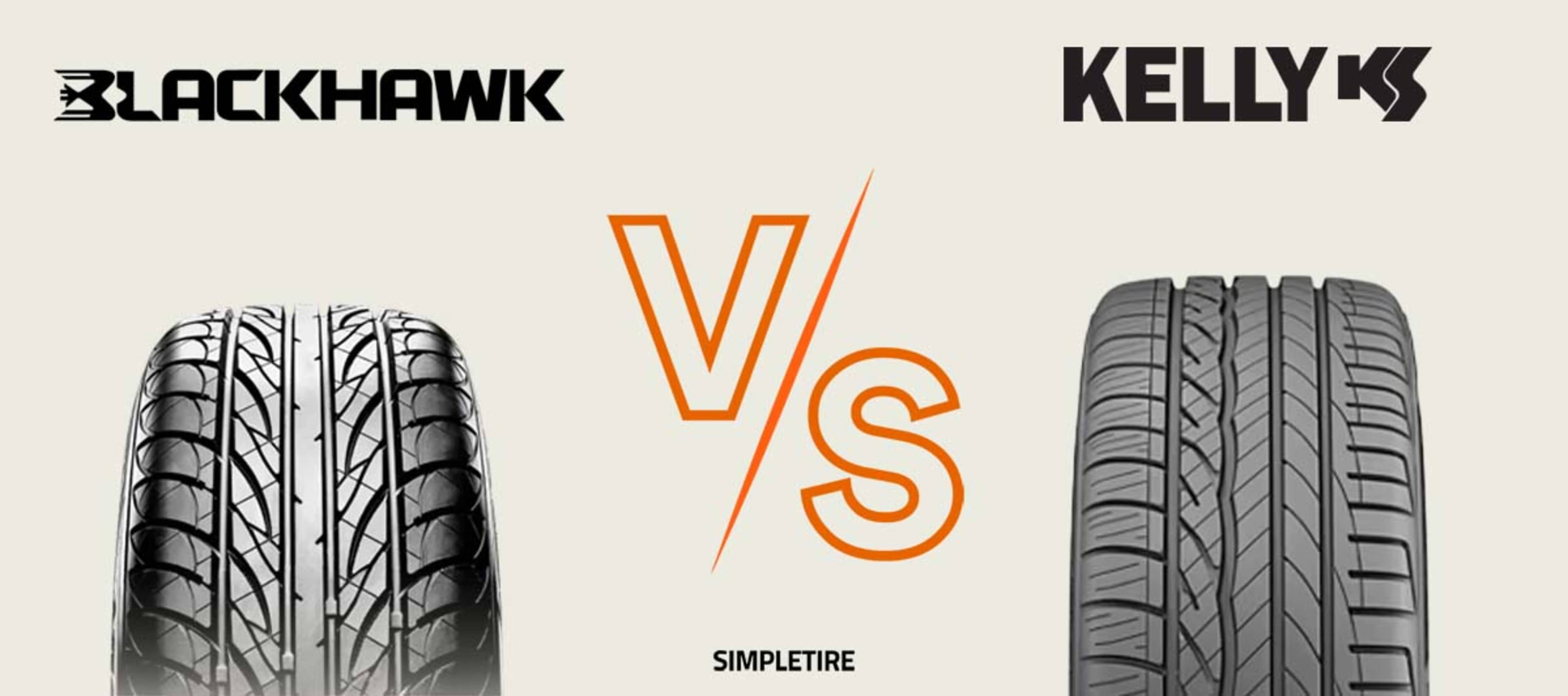 BlackHawk Street-H HU01 vs Kelly Edge Sport tires