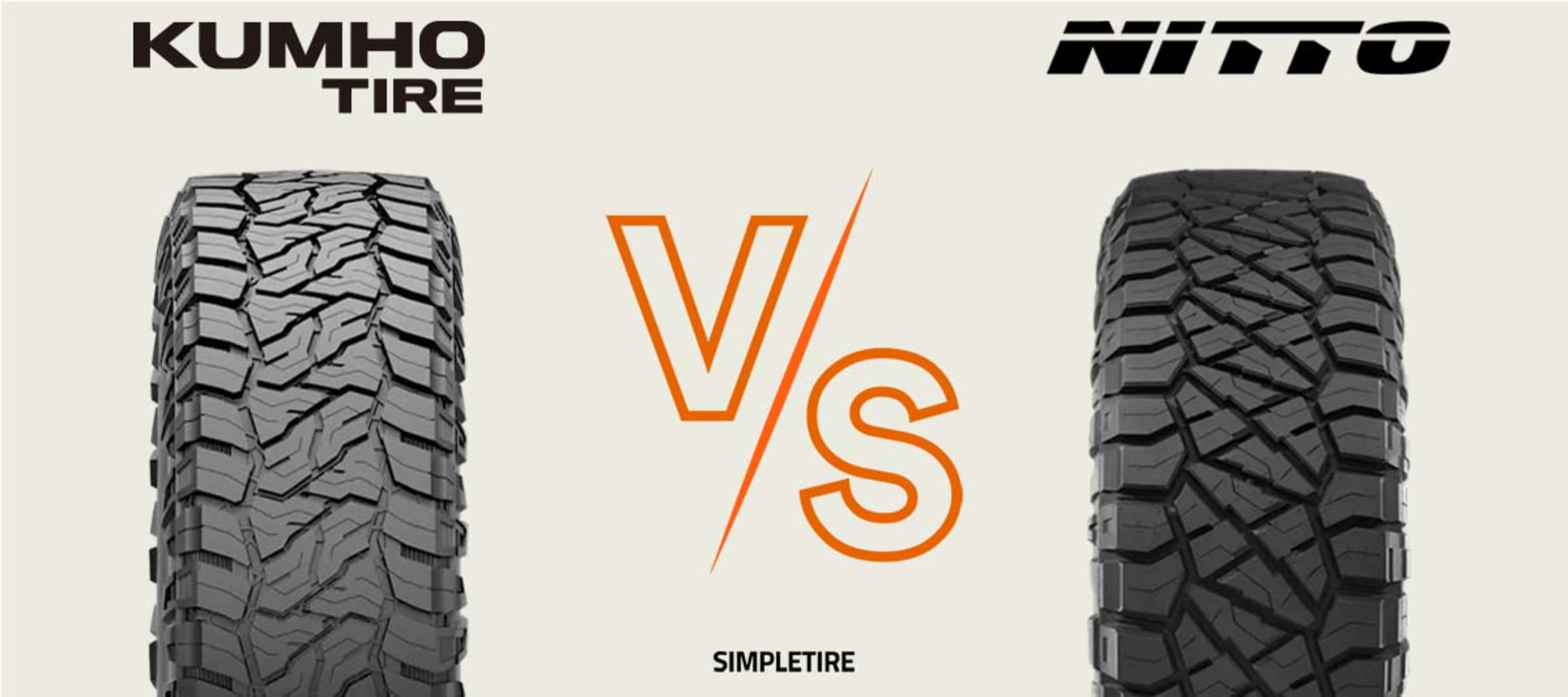 Kumho Road Venture RT51 vs Nitto Ridge Grappler tires