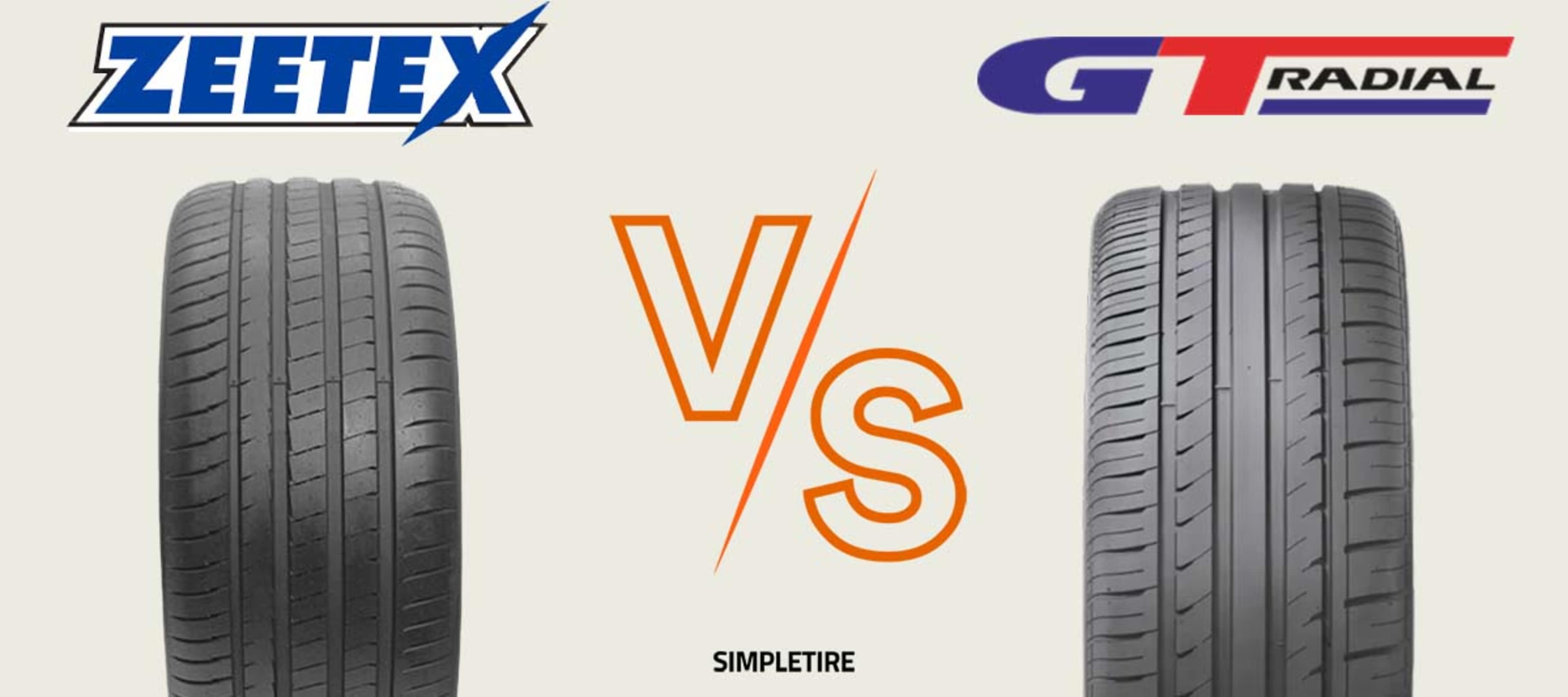 Zeetex HP5000 Max vs GT Radial Champiro HPY tires