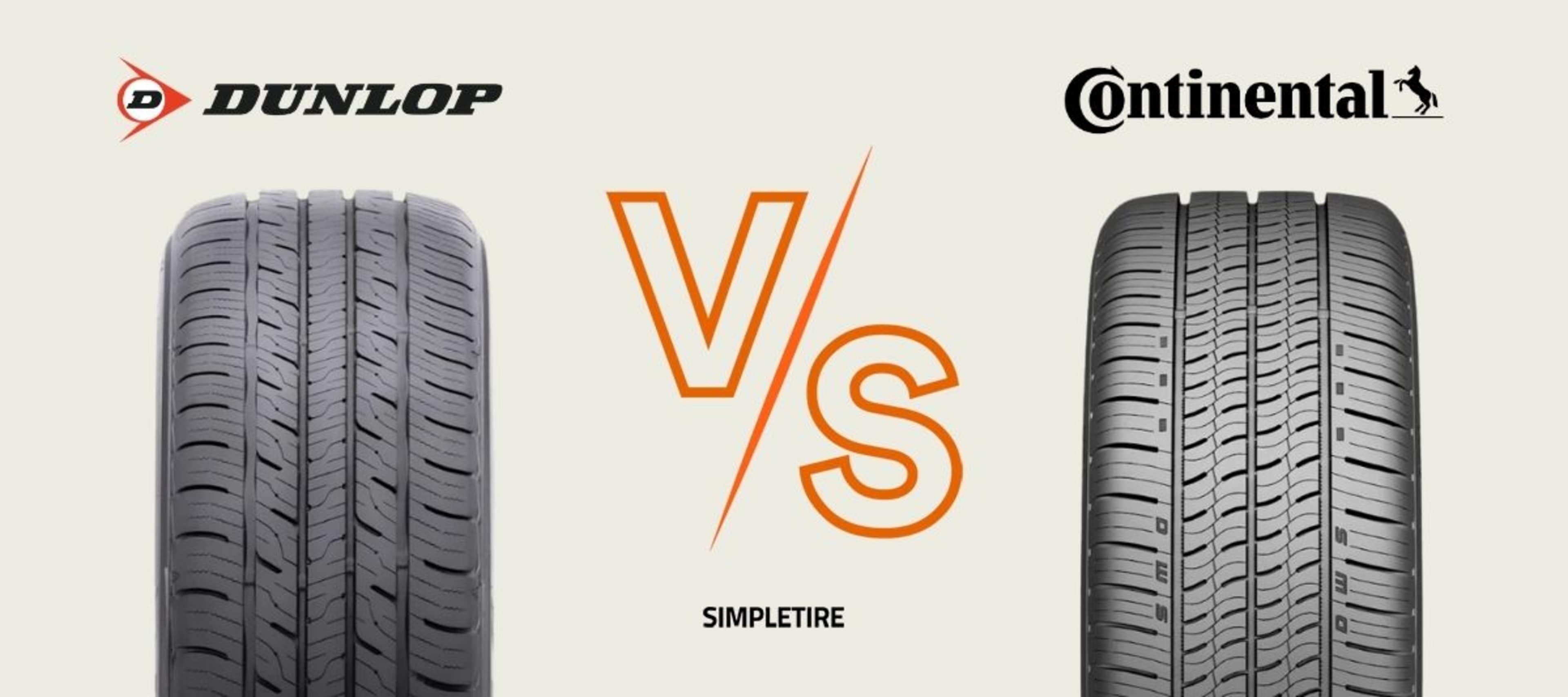 Dunlop Blue Response A/S vs Continental TrueContact Tour 54 tires