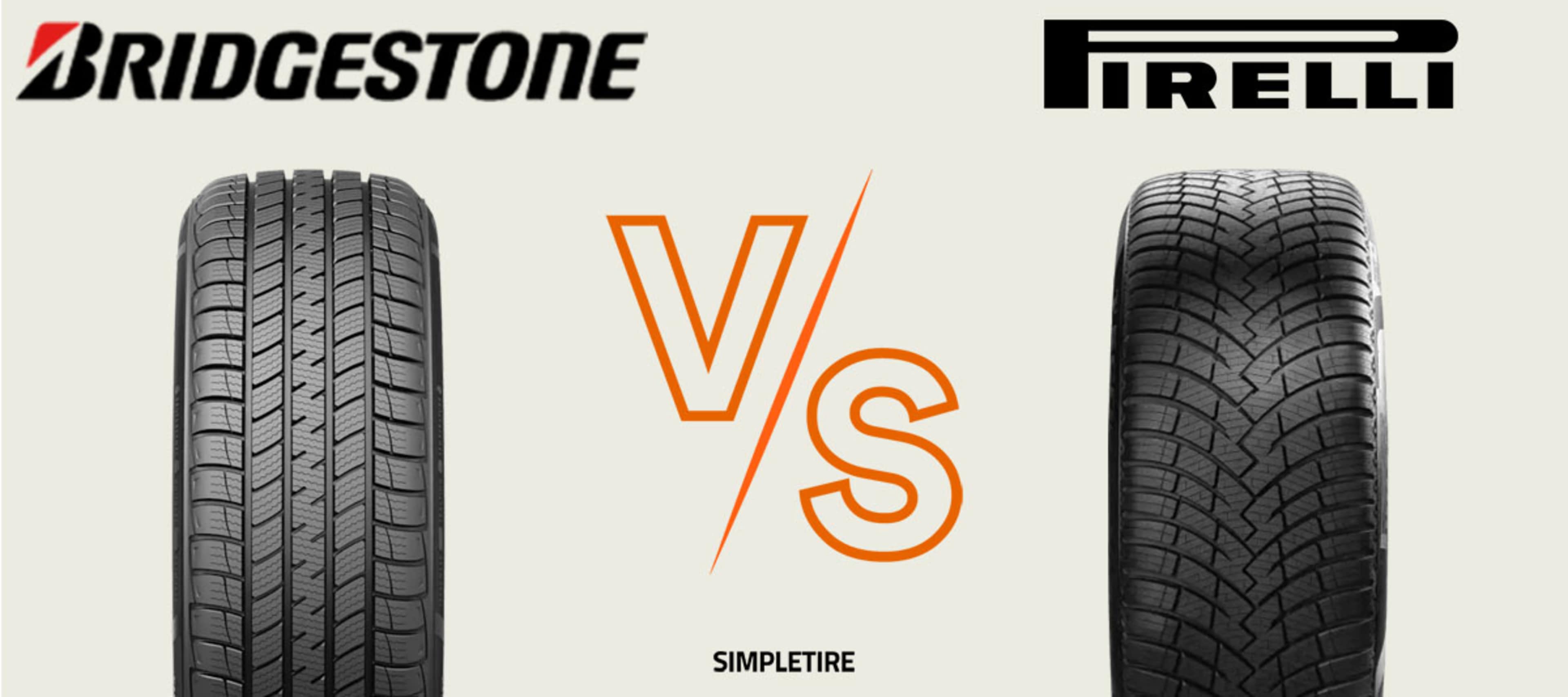 Bridgestone UltraWeather vs Pirelli Scorpion WeatherActive tires