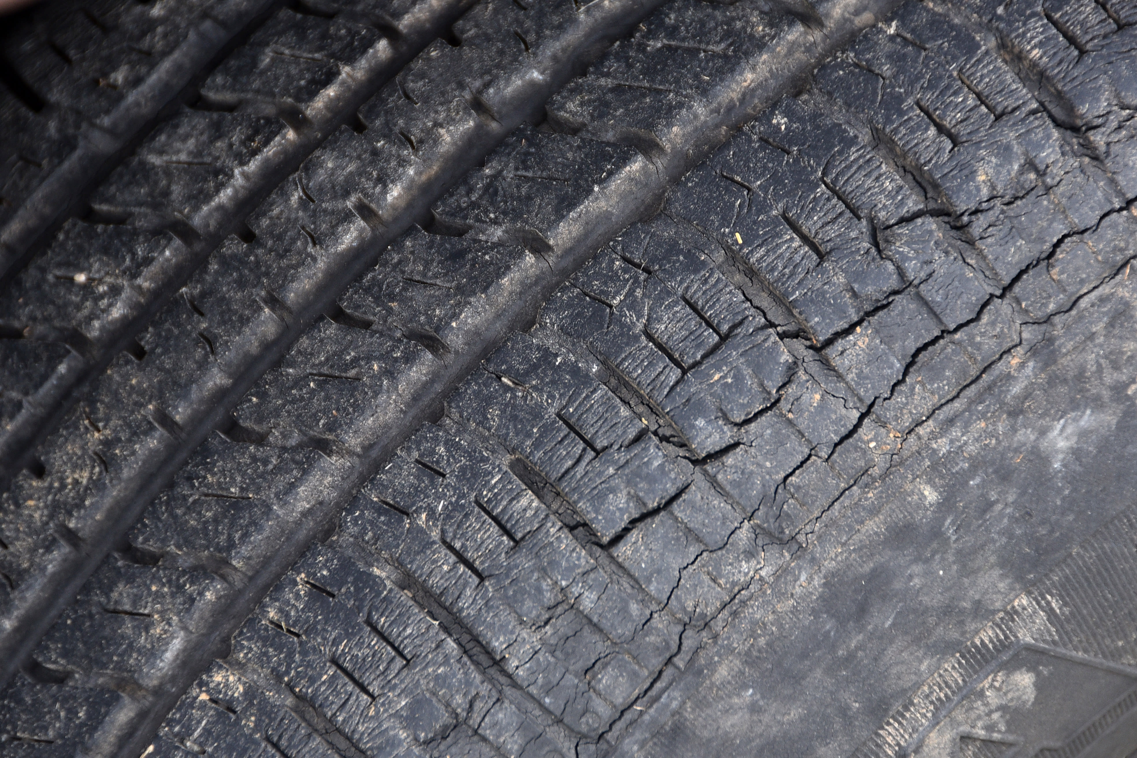 Tires are Dry Rotted and Spot Signs 