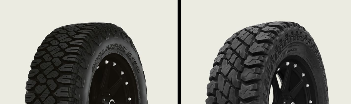 Yokohama Geolandar AT XD vs Cooper Discoverer ST Maxx tires 2
