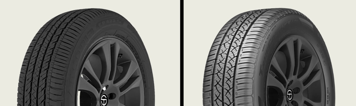Bridgestone Ecopia EP422 Plus vs Continental TrueContact Tour tires