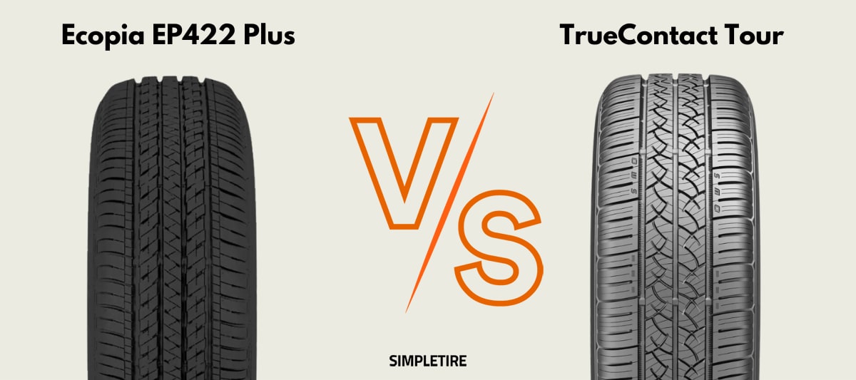 Bridgestone Ecopia EP422 Plus vs Continental TrueContact Tour tires Featured