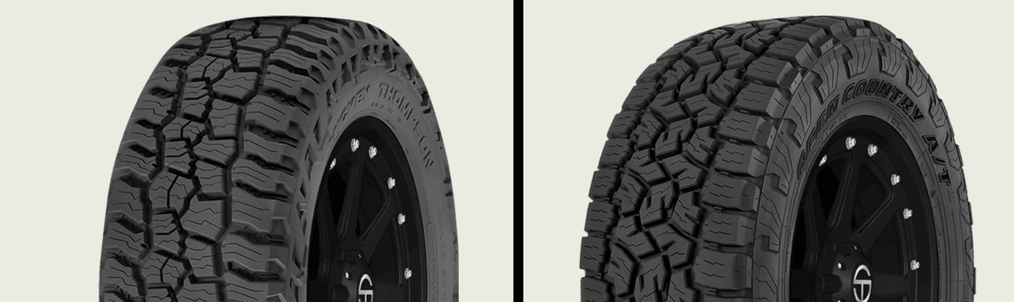 Mickey Thompson Baja Boss A/T vs General Grabber APT