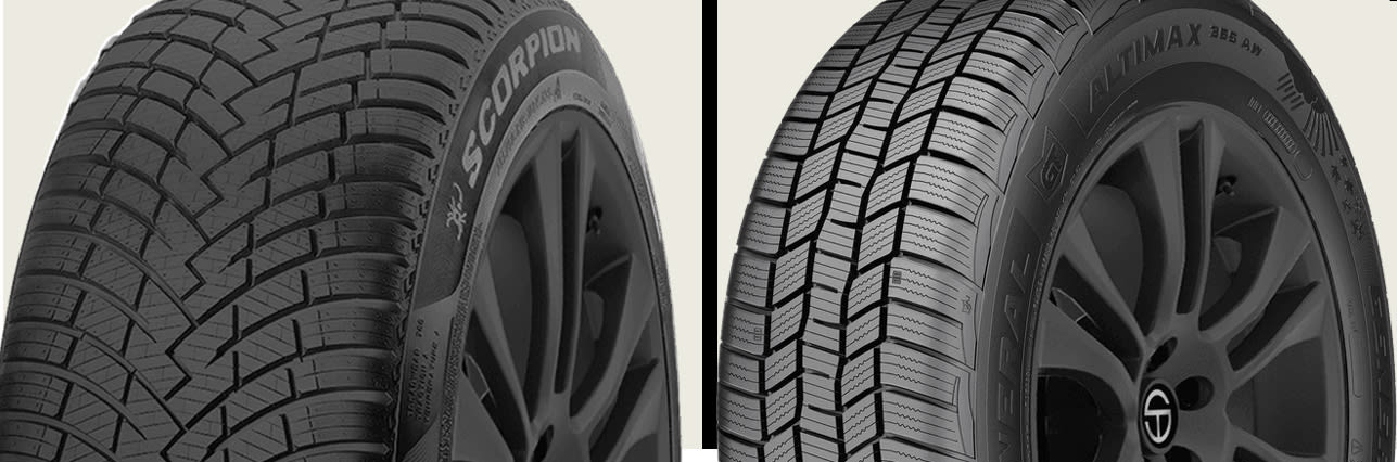 Pirelli Scorpion WeatherActive vs General Altimax 365AW