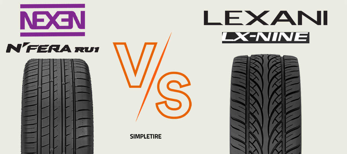 Nexen N Fera RU1 vs Lexani LX-Nine tires