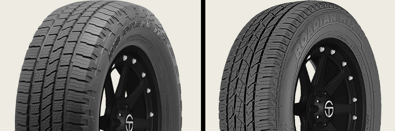 Falken Wildpeak H/T02 vs Nexen Roadian HTX RH5 tires