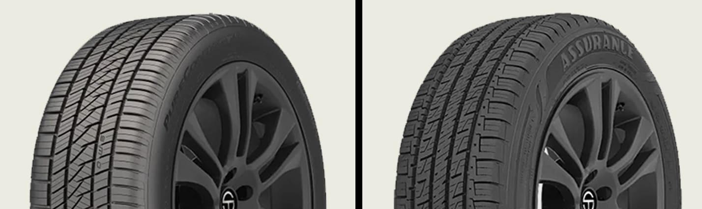 Continental PureContact LS vs Goodyear Assurance MaxLife tires