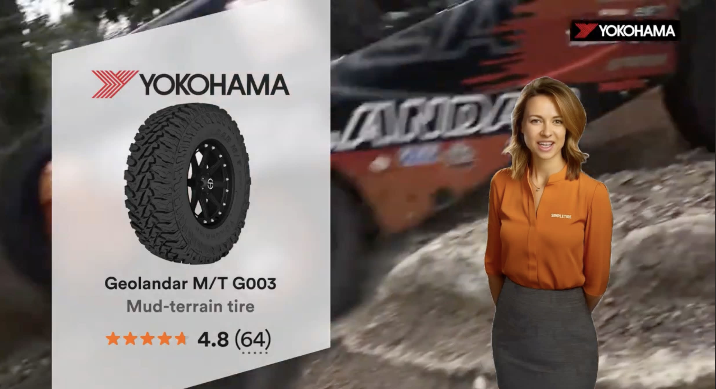 Yokohama Geolandar M/T G003 tires thumbnail