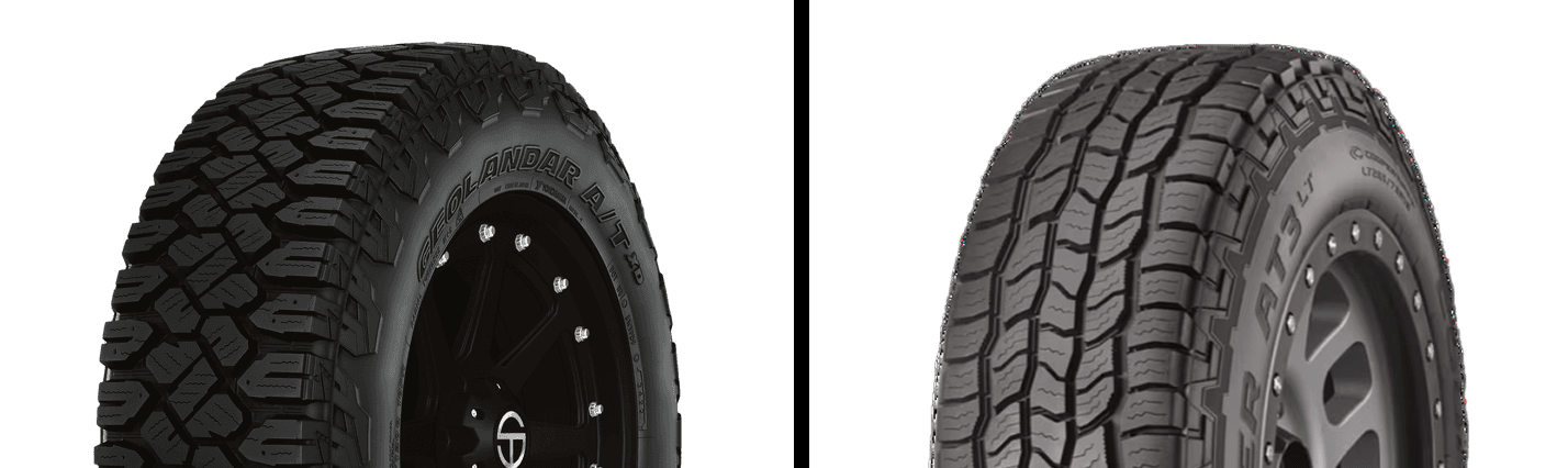 Yokohama Geolandar A/T XD vs Cooper Discoverer AT3 LT tires