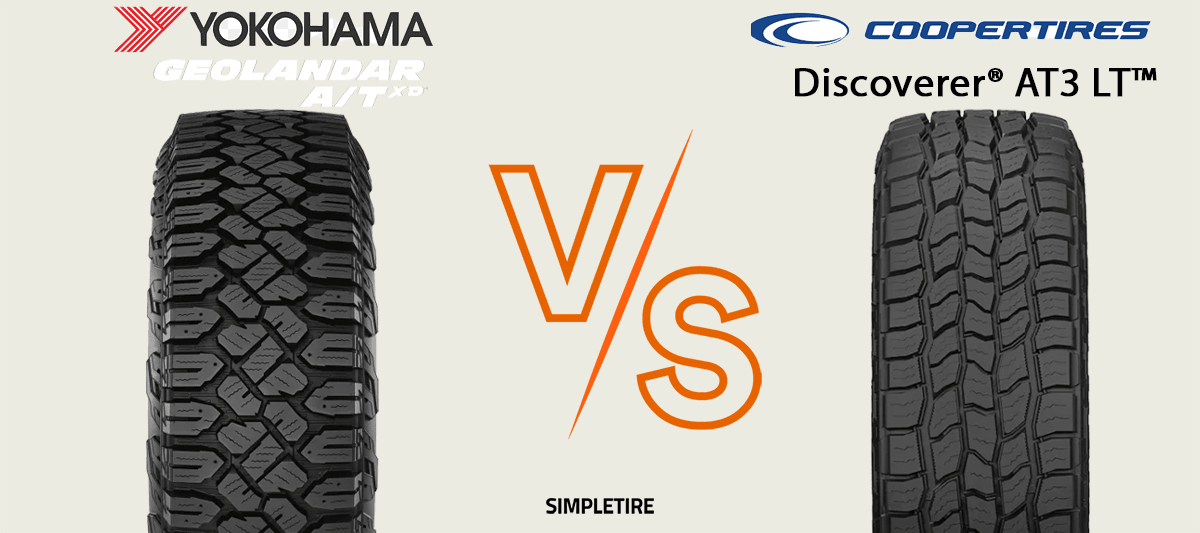 Yokohama Geolandar A/T XD vs Cooper Discoverer AT3 LT tires