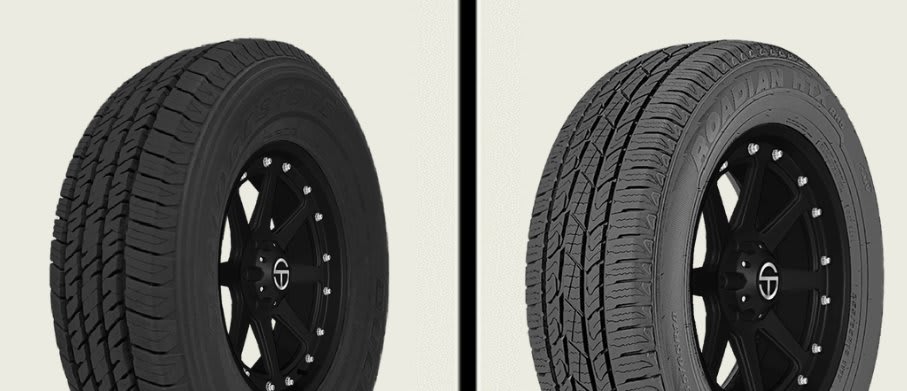 Bridgestone Dueler H/T 685 vs Nexen Roadian HTX RH5 tires