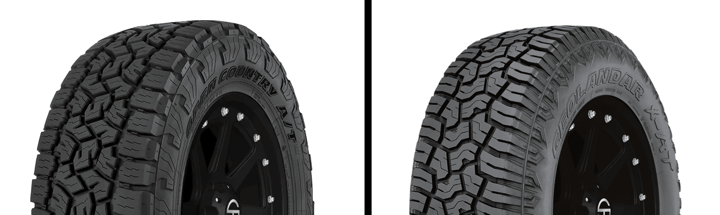 Toyo Open Country A/T III vs Yokohama Geolandar X-AT tires