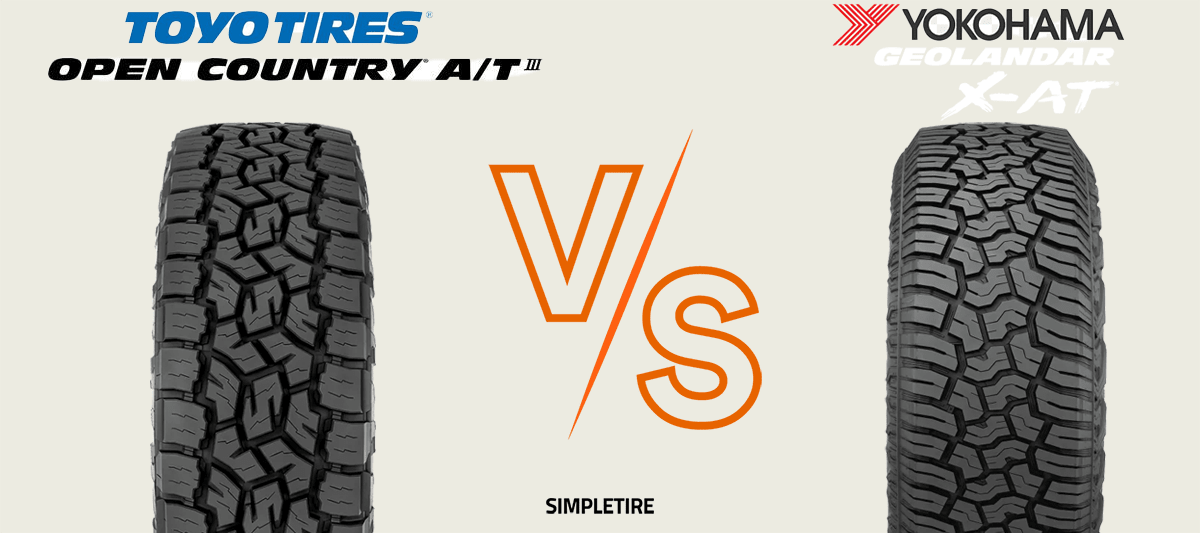 Toyo Open Country A/T III vs Yokohama Geolandar X-AT tires