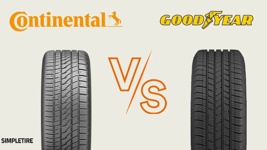 Continental PureContact LS vs Goodyear Assurance ComfortDrive tires