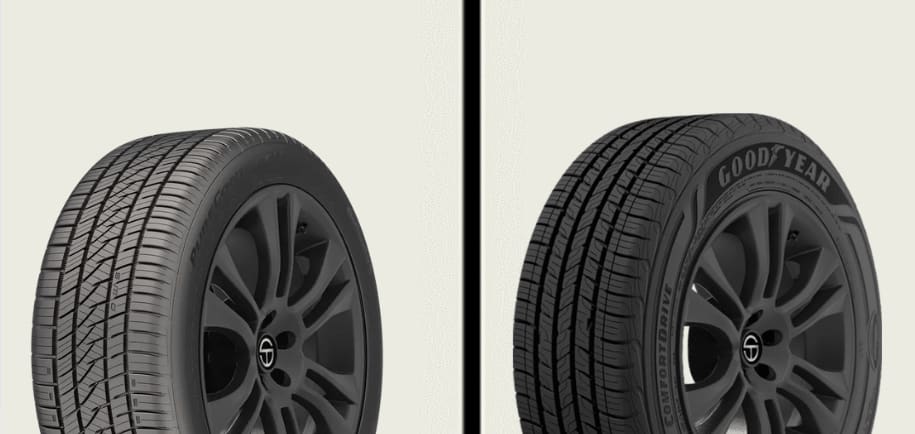 Continental PureContact LS vs Goodyear Assurance ComfortDrive tires