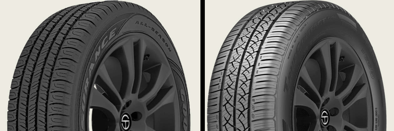 Continental TrueContact Tour vs Goodyear Assurance All-Season