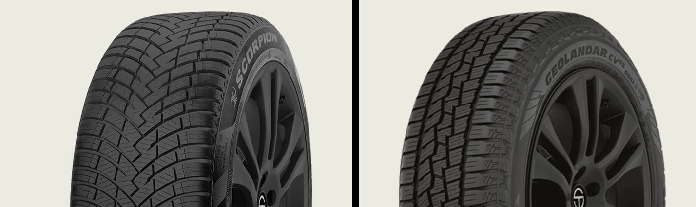 Pirelli Scorpion WeatherActive vs Yokohama Geolandar CV 4S