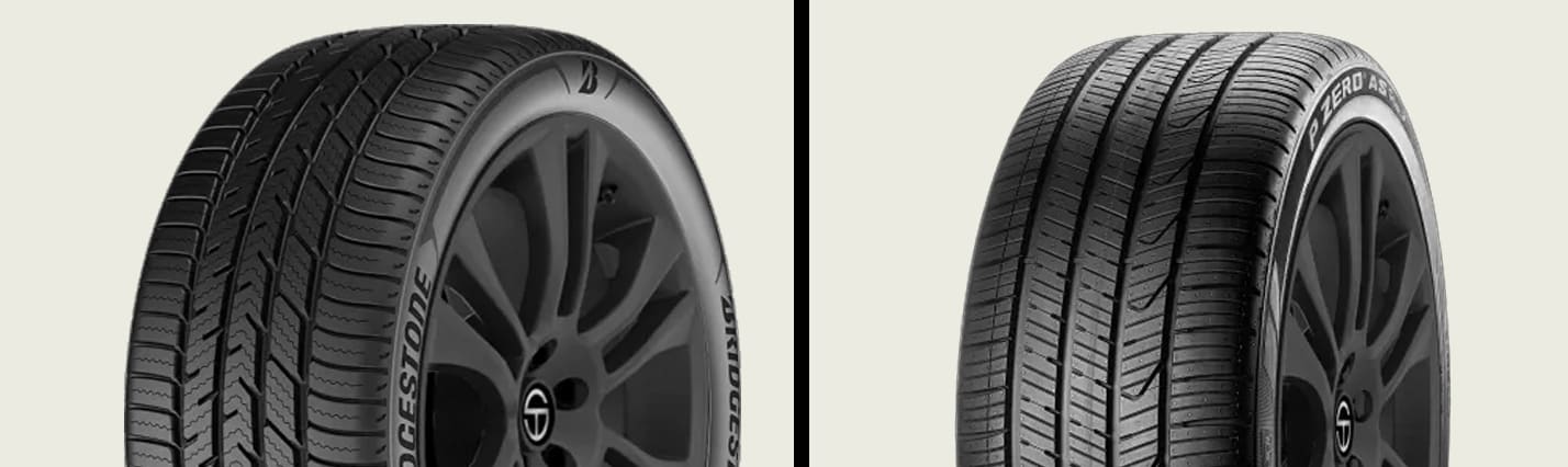 Bridgestone Potenza Sport A/S vs Pirelli P Zero All Season Plus 3