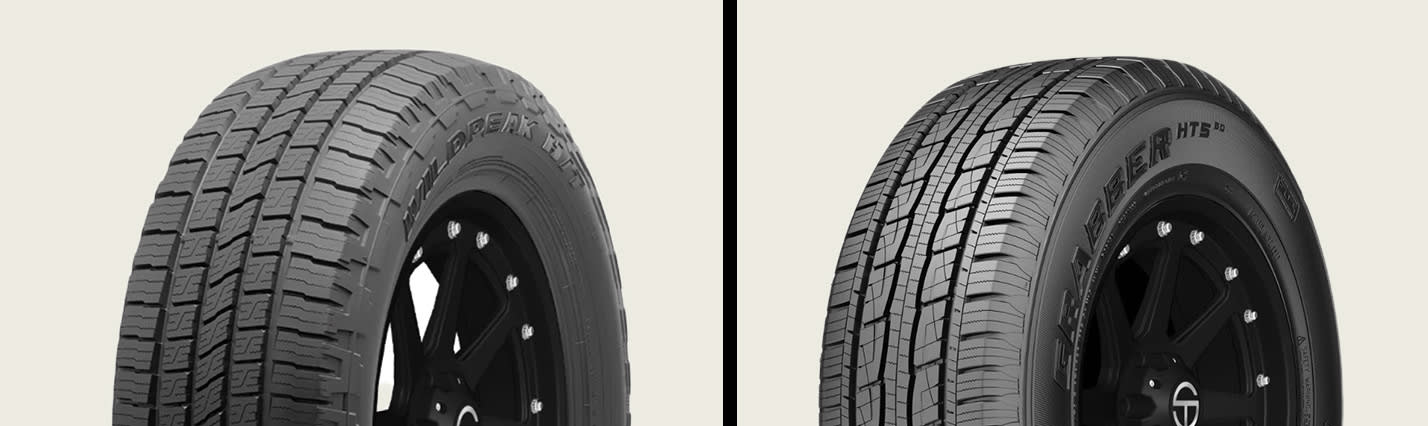 Falken Wildpeak H/T02 vs General Grabber HTS60