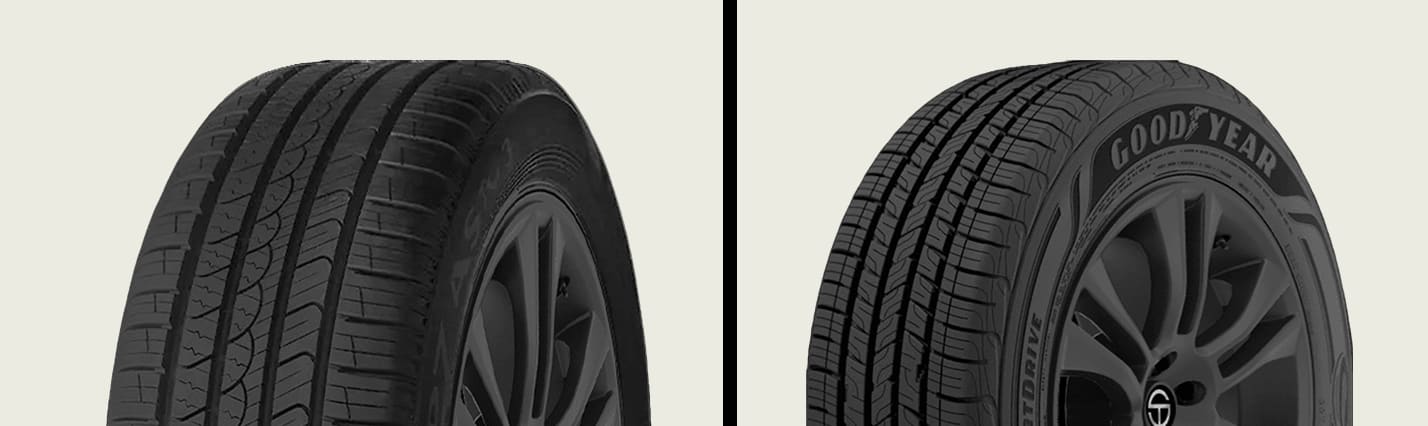 Pirelli P7 All Season Plus 3 vs Goodyear Assurance ComfortDrive tires