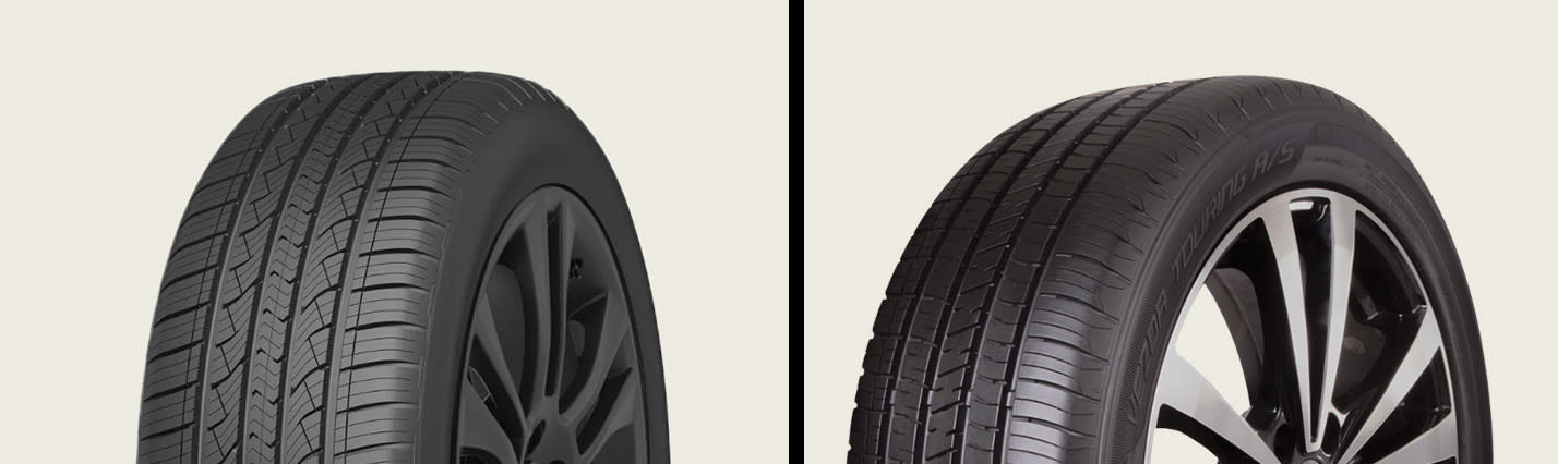Thunderer Mach I Plus vs Kenda Vezda Touring A/S (KR205)