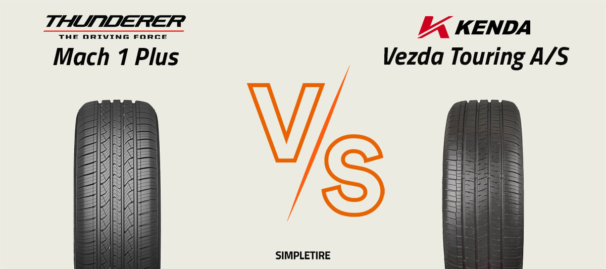 Thunderer Mach I Plus vs Kenda Vezda Touring A/S (KR205)