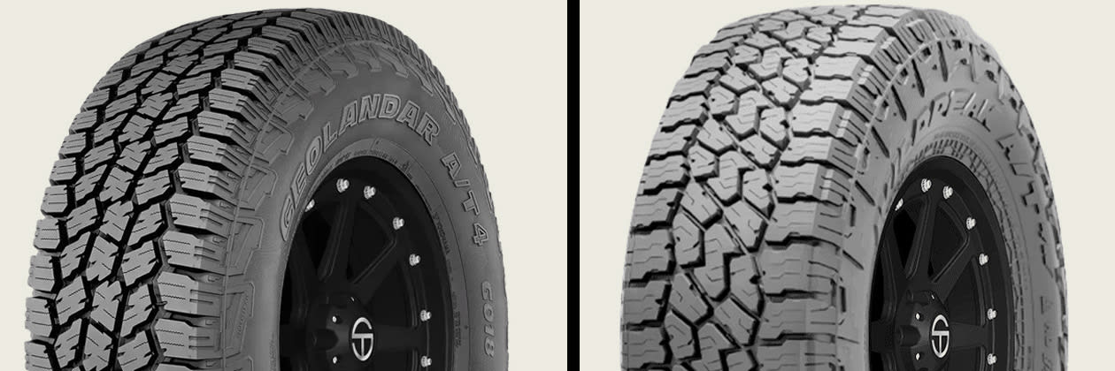 Yokohama Geolandar A/T4 G018 vs Falken Wildpeak A/T4W