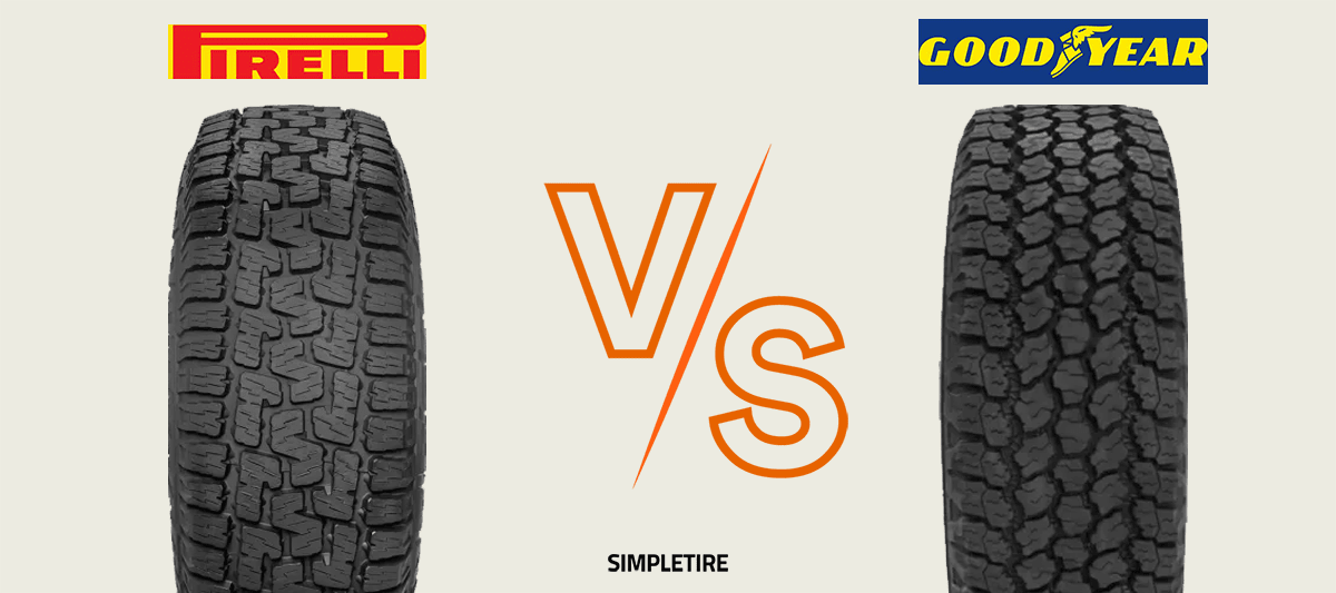 Pirelli Scorpion All Terrain Plus vs Goodyear Wrangler All-Terrain Adventure with Kevlar