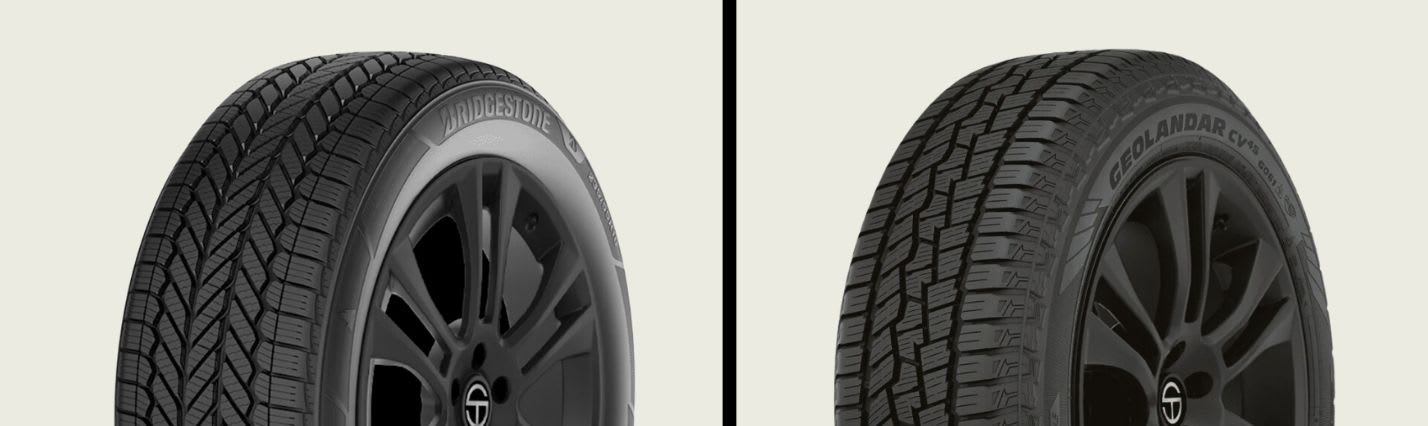 Bridgestone Weatherpeak vs Yokohama Geolandar CV4S