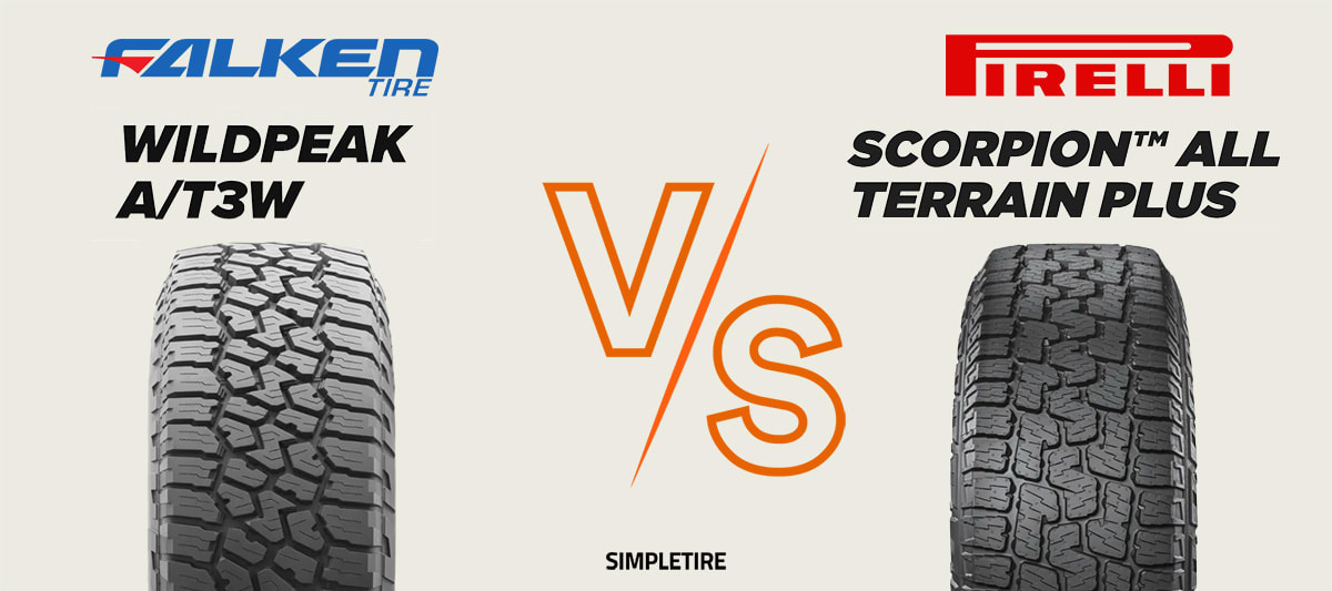 Falken Wildpeak A/T3W vs Pirelli Scorpion All Terrain Plus
