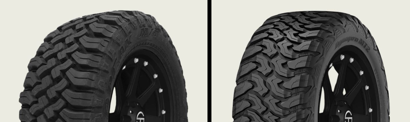Falken Wildpeak MT01 vs Hankook Dynapro MT2 RT05