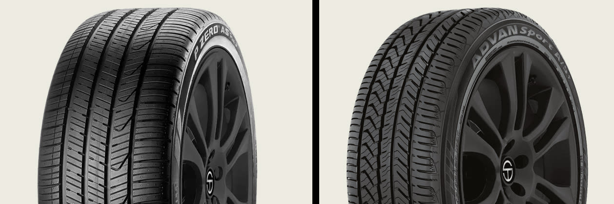 Pirelli P Zero All Season Plus 3 vs Yokohama Advan Sport A/S Plus